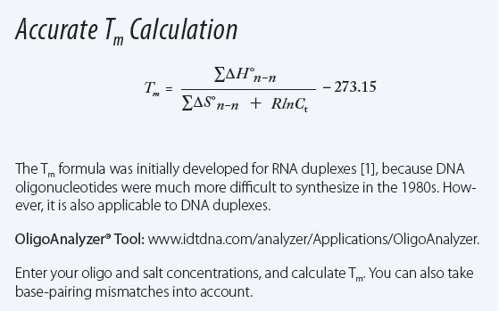 tm melting temperature formula salt temp inset understanding environment decoded yr d3